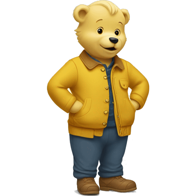 Rupert the bear emoji