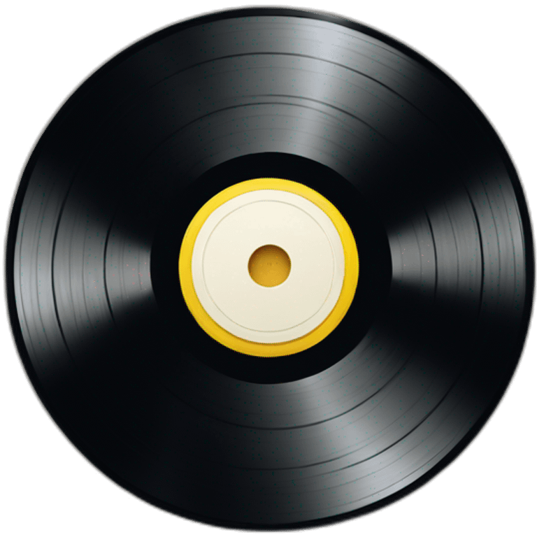 Vinyl disk emoji