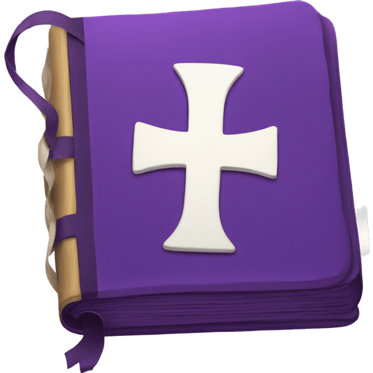 Purple bible  emoji