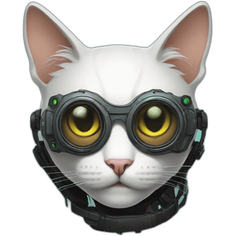 cyberpunk-cat emoji