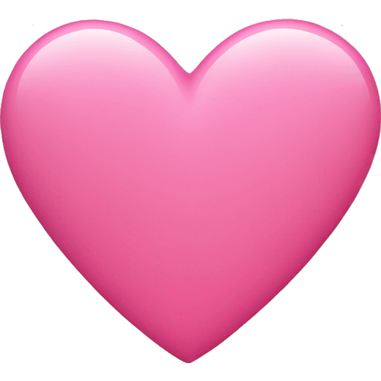 Pink heart  emoji