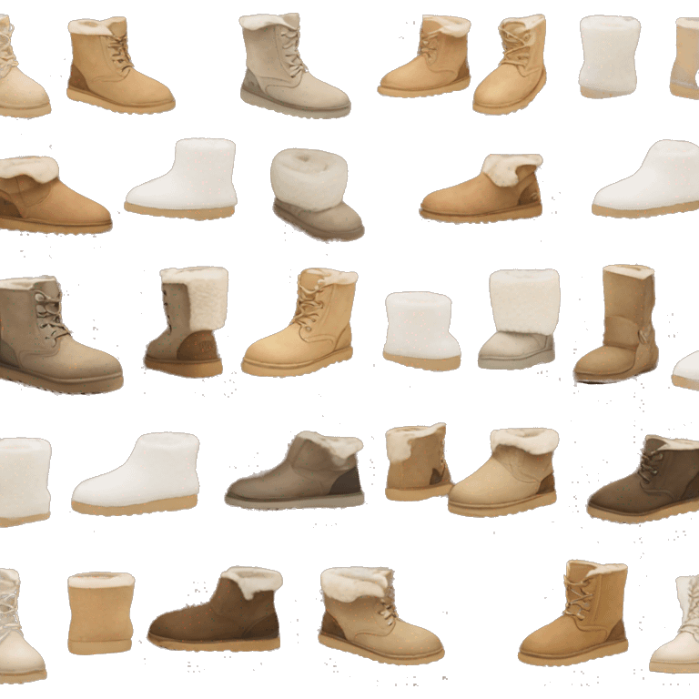 Ugg shoes  emoji