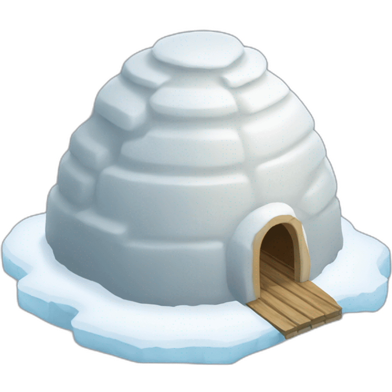 igloo in progress symbol emoji