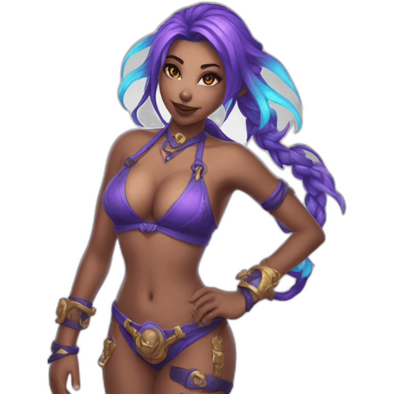 jinx from arcane bikini emoji