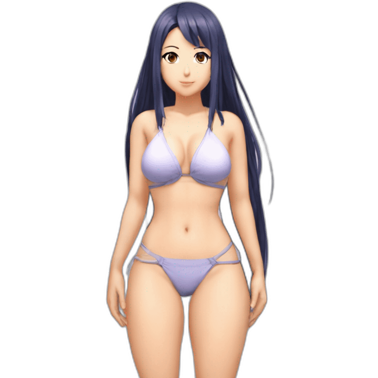 hinata hyuga full body pawg micro bikini back focus emoji