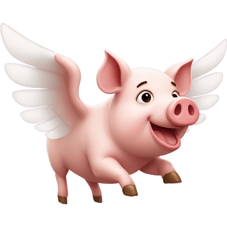 flying pig emoji