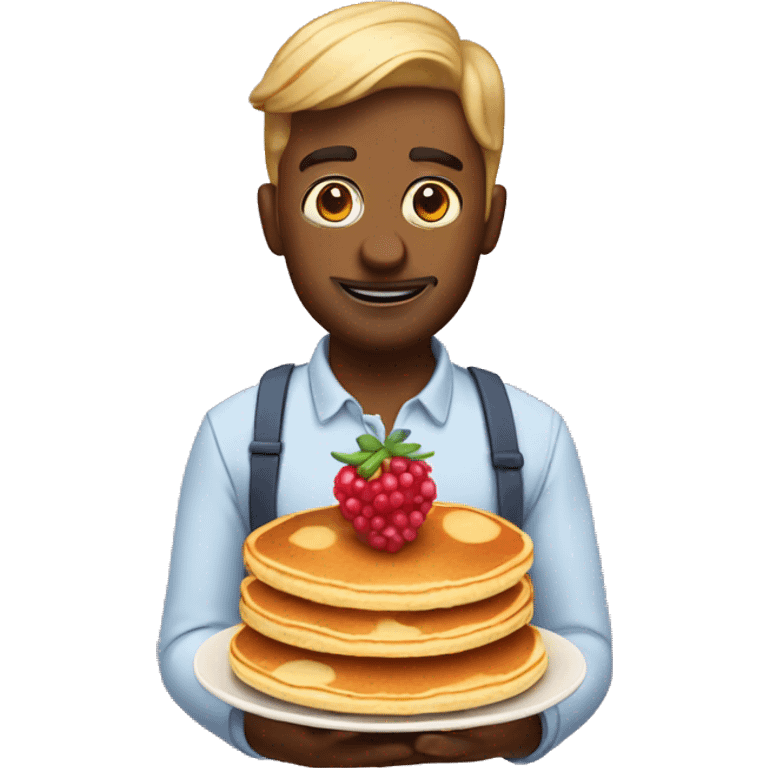 pancakes berry emoji