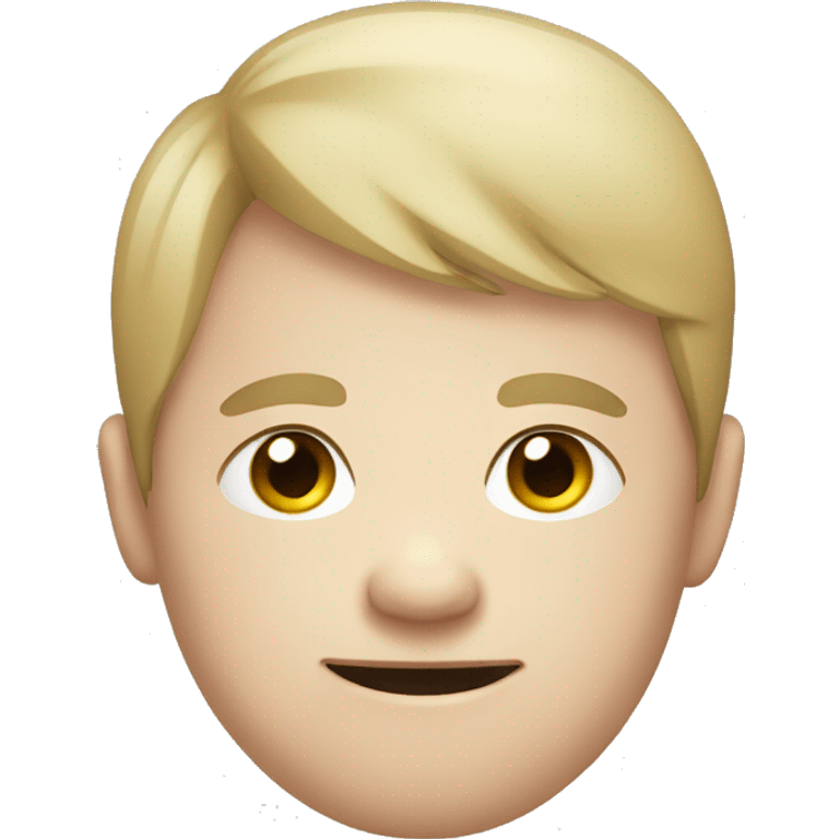 a white person with down syndrome emoji