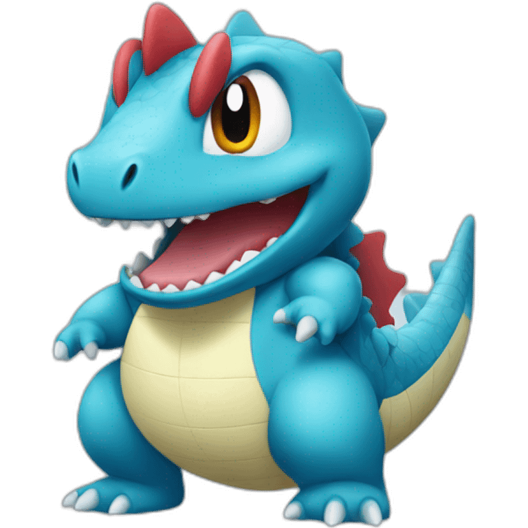 Totodile emoji