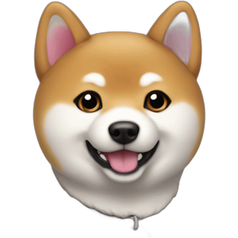 Shiba inu hello kitty style emoji