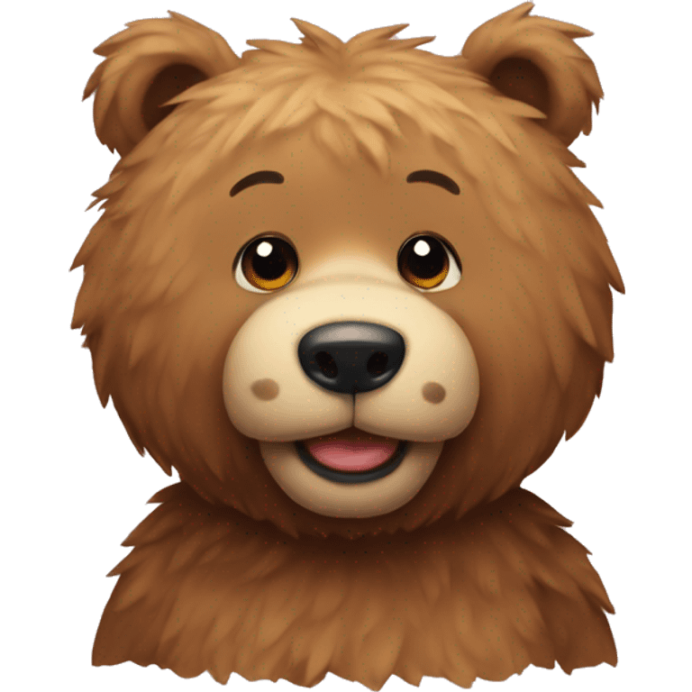 Doodle bear emoji