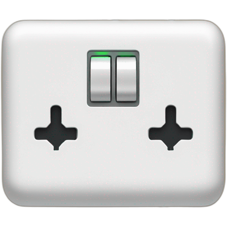 router connected to a switch emoji