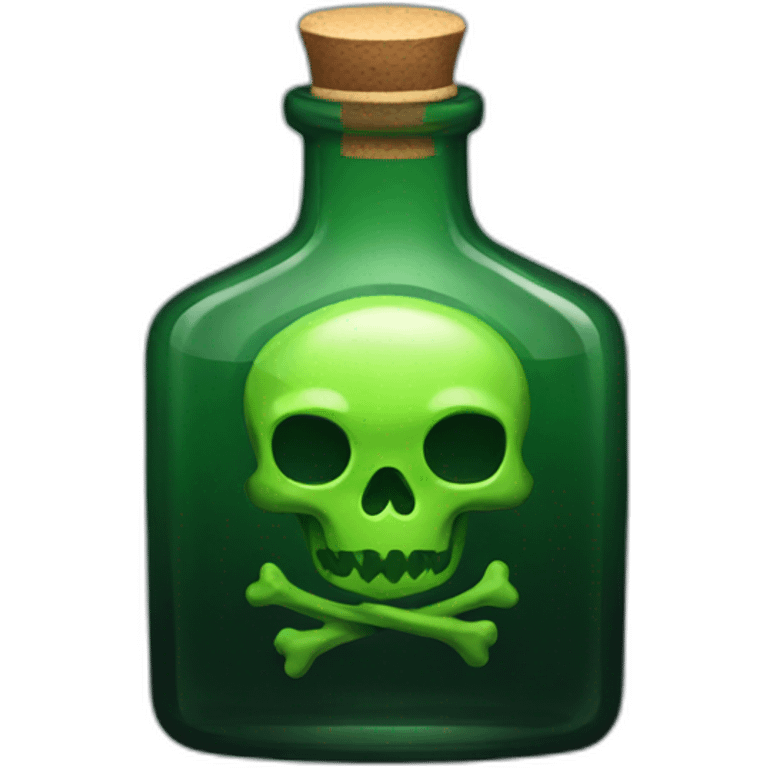 poison bottle emoji