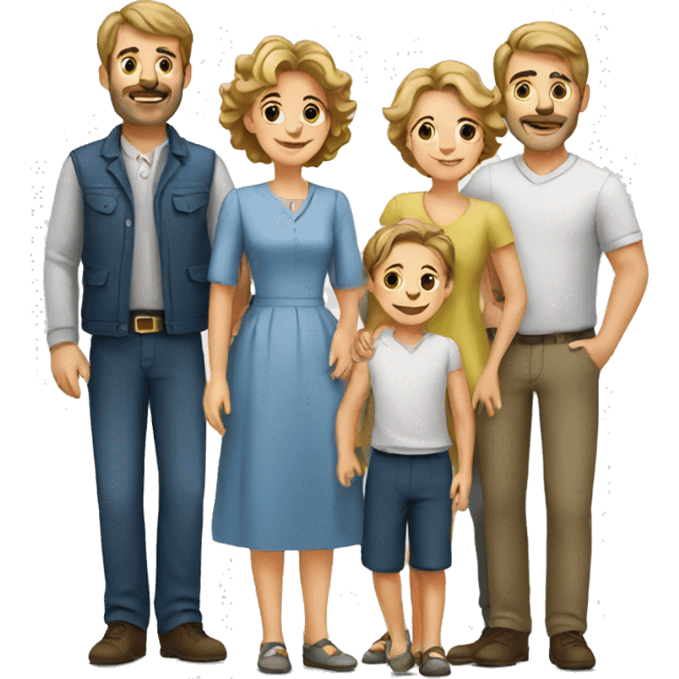 European Family  emoji