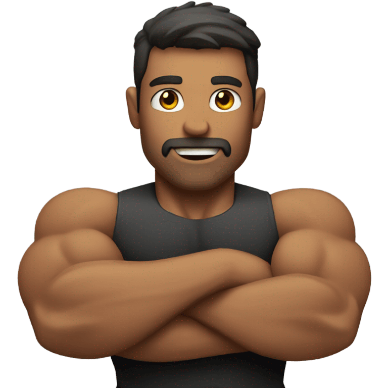 man with biceps emoji