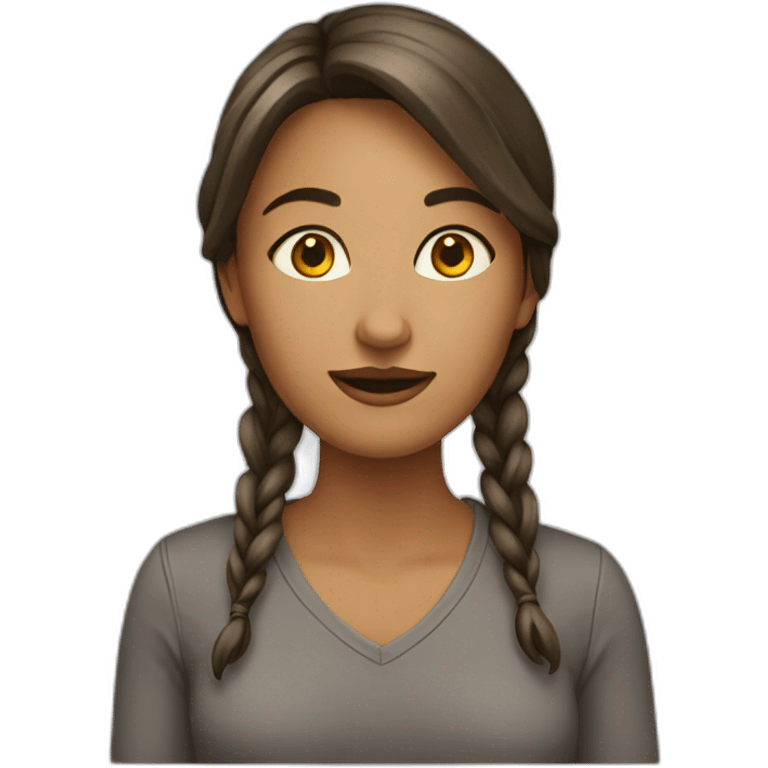 Woman аше emoji