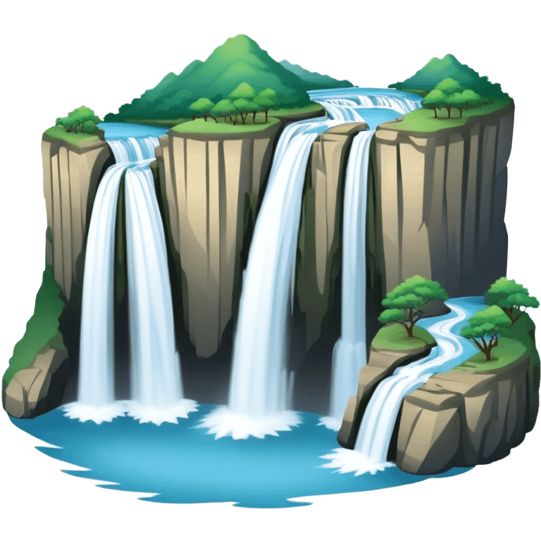 Huangguoshu Waterfall in Guizhou Province emoji