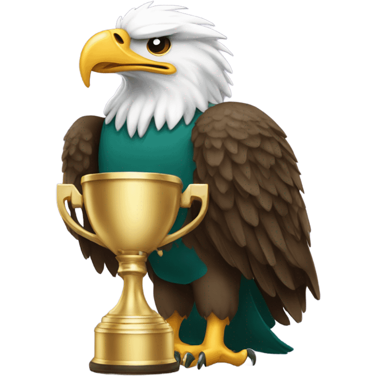 Eagles with Trophy emoji