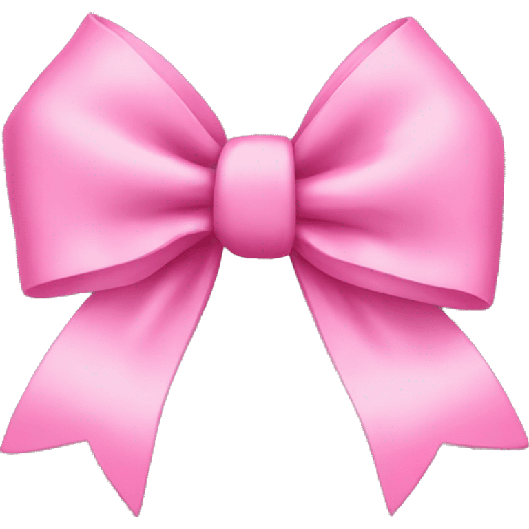 Pink bow emoji