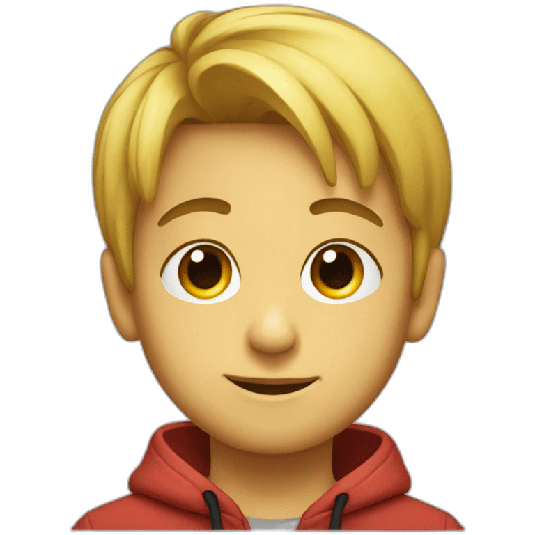 Kid face dj guy emoji