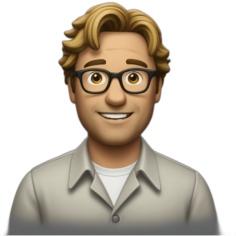 photo-real-Leonard Hofstadter emoji