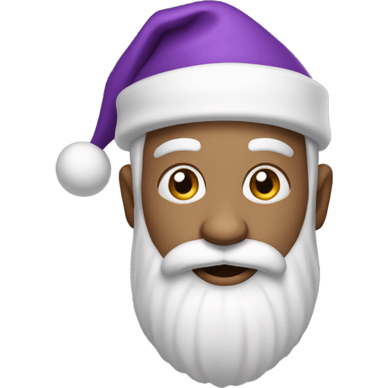 Purple Santa’s slight  emoji