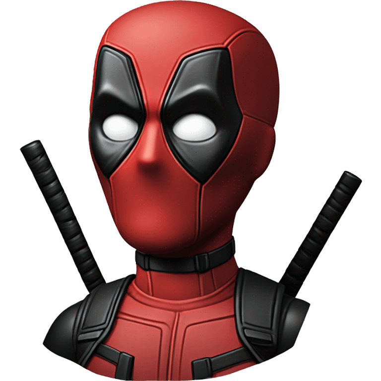 Shocked Deadpool emoji