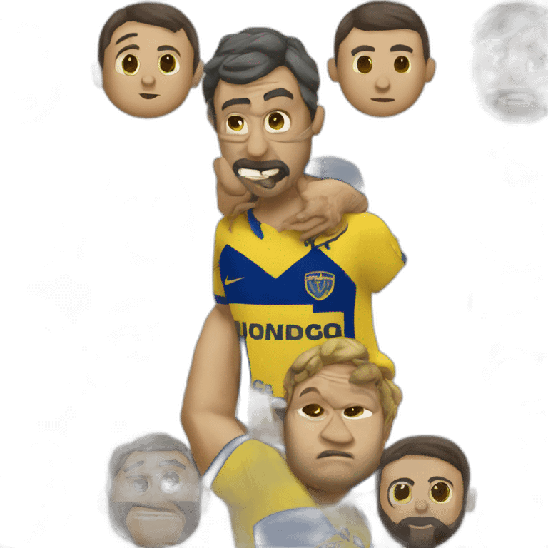 un chancho de boca juniors emoji