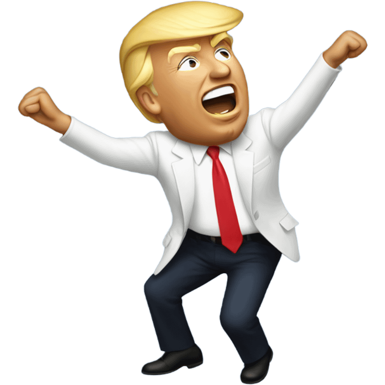 Donald trump dancing  emoji