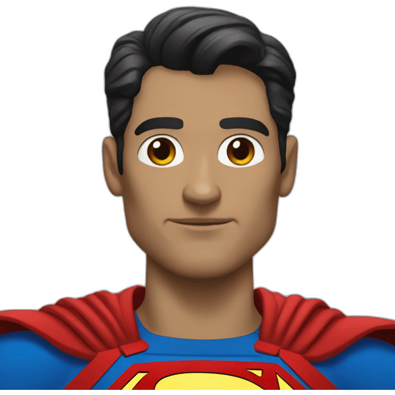 political superman emoji