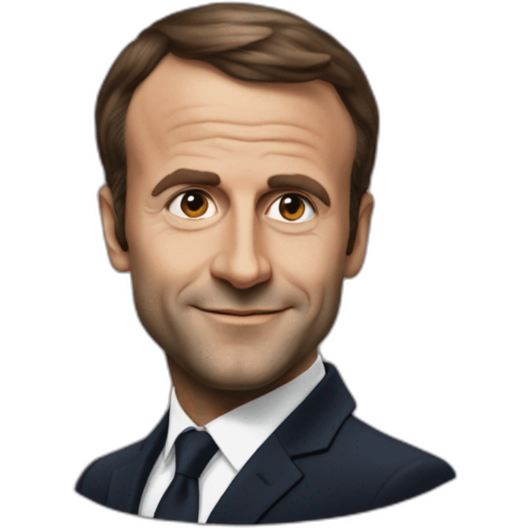 Emanuel macron emoji