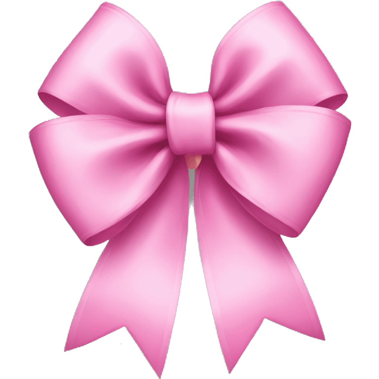 pink bow emoji