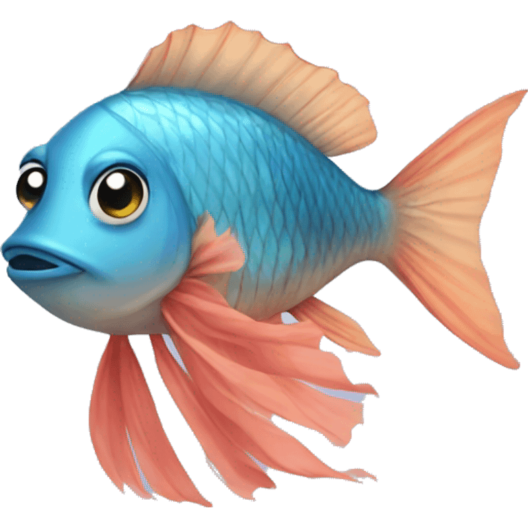 fish with tutu emoji