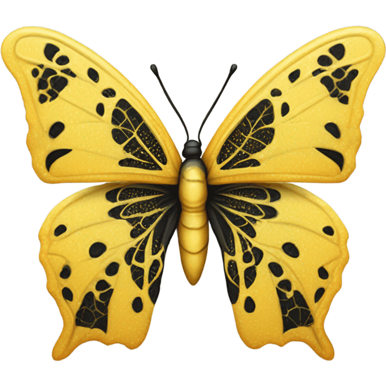 Yellow butterfly  emoji