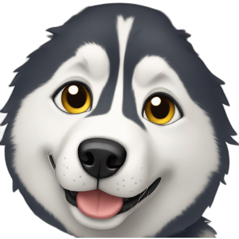 Husky emoji