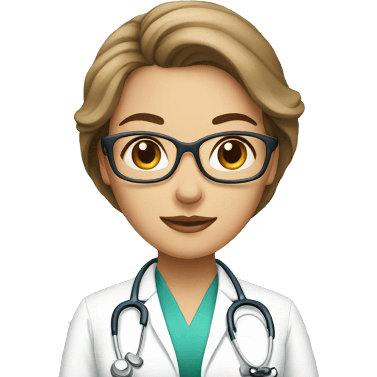 woman doctor emoji