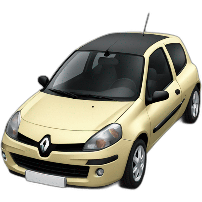 Renault Clio 2 Kaki emoji