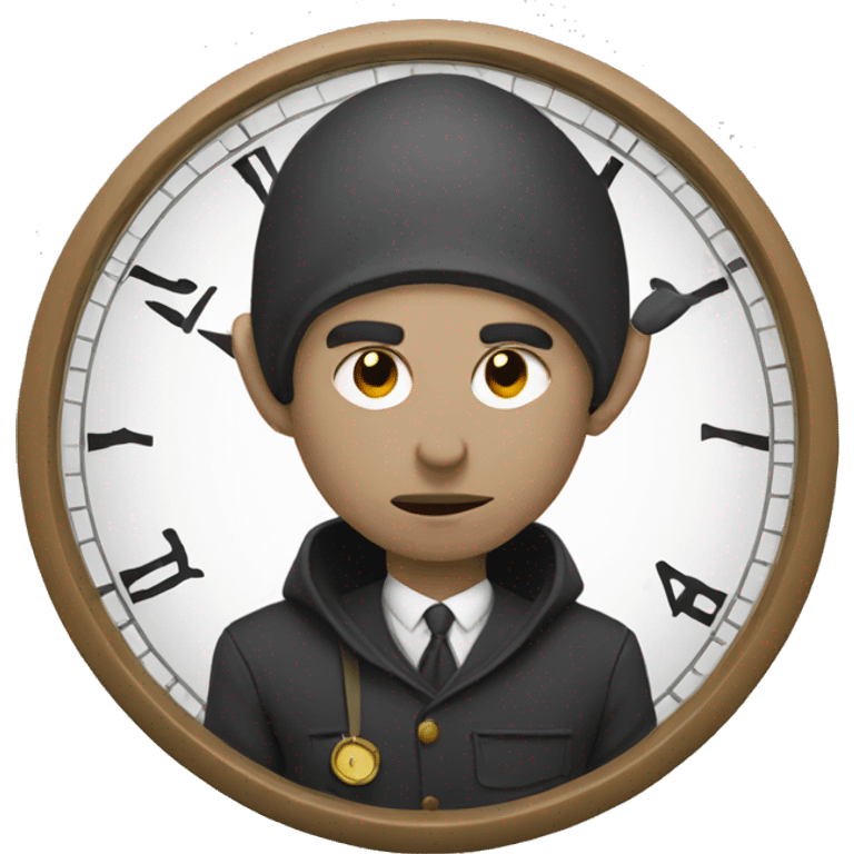 Igor with clock emoji