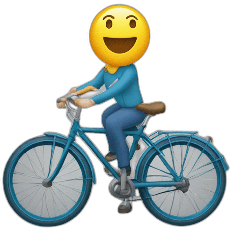 Vélo dans l’eau emoji