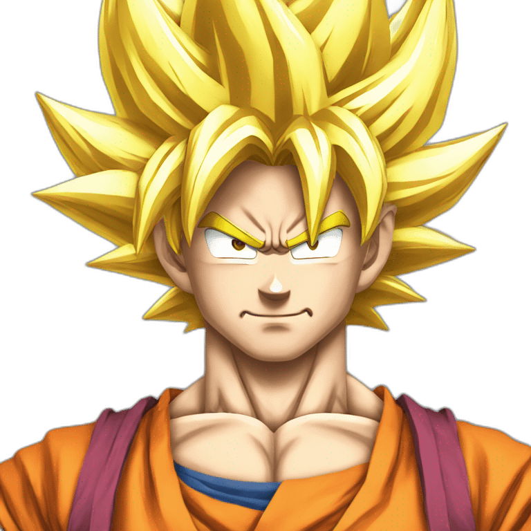 Goku Super Sayan emoji