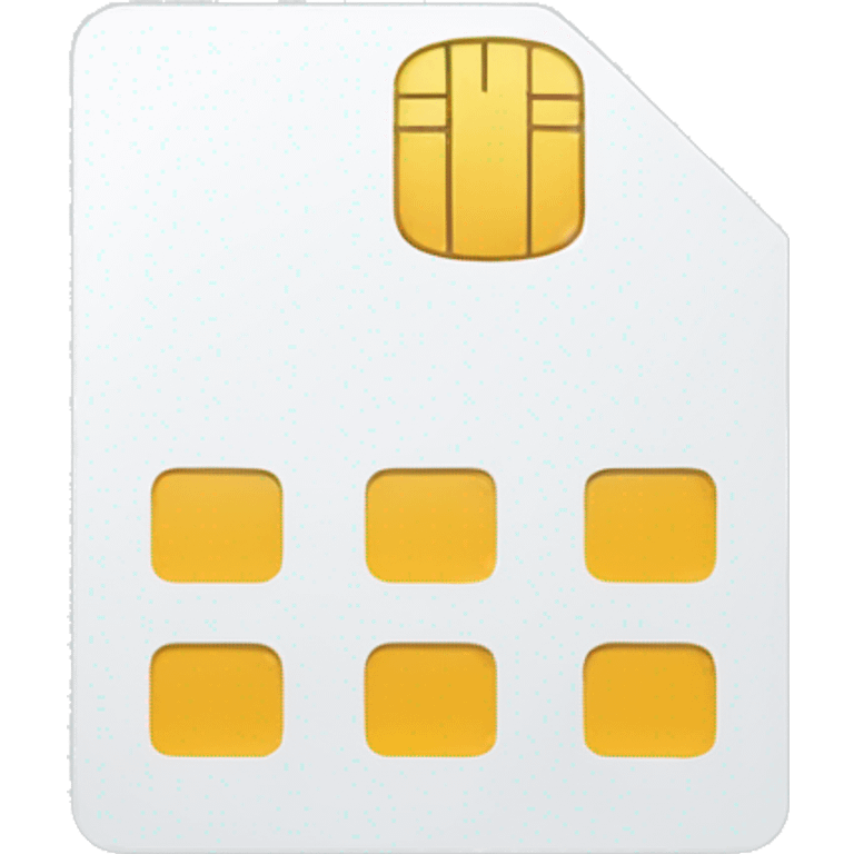 phone sim card emoji