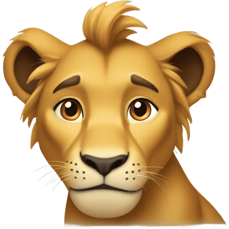 Nala lion king emoji