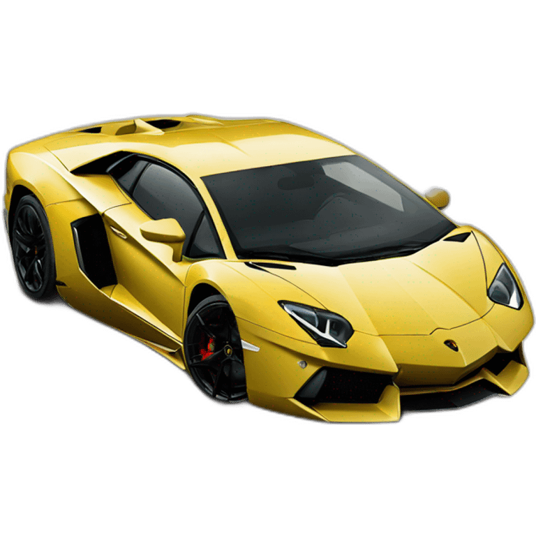 Lamborghini Aventador emoji