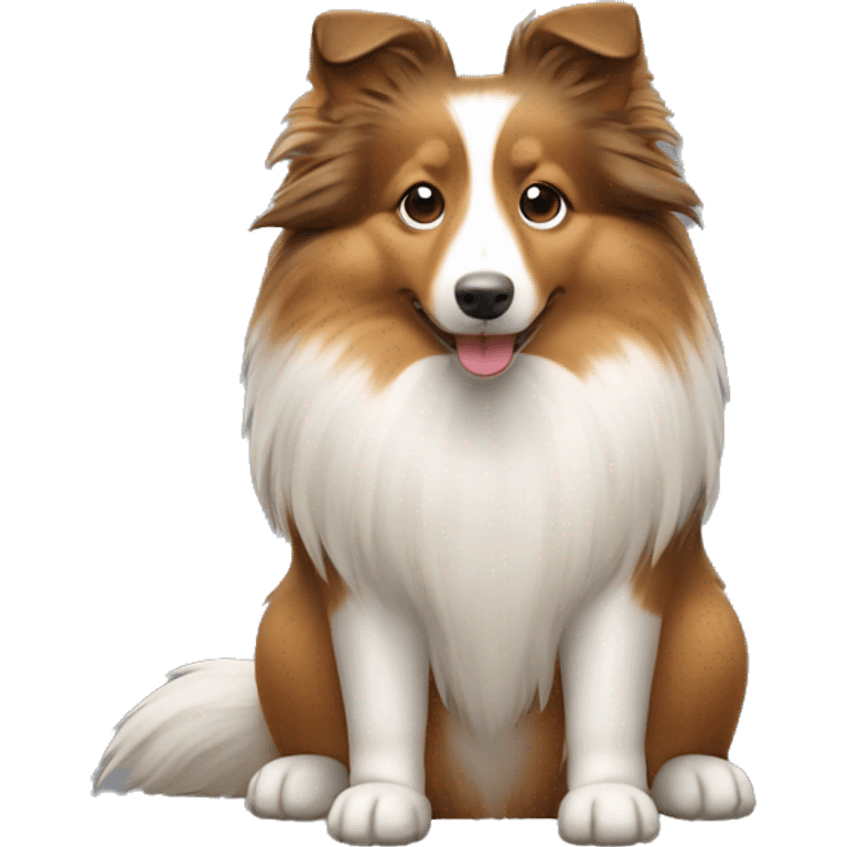 Shetland sheepdog  emoji