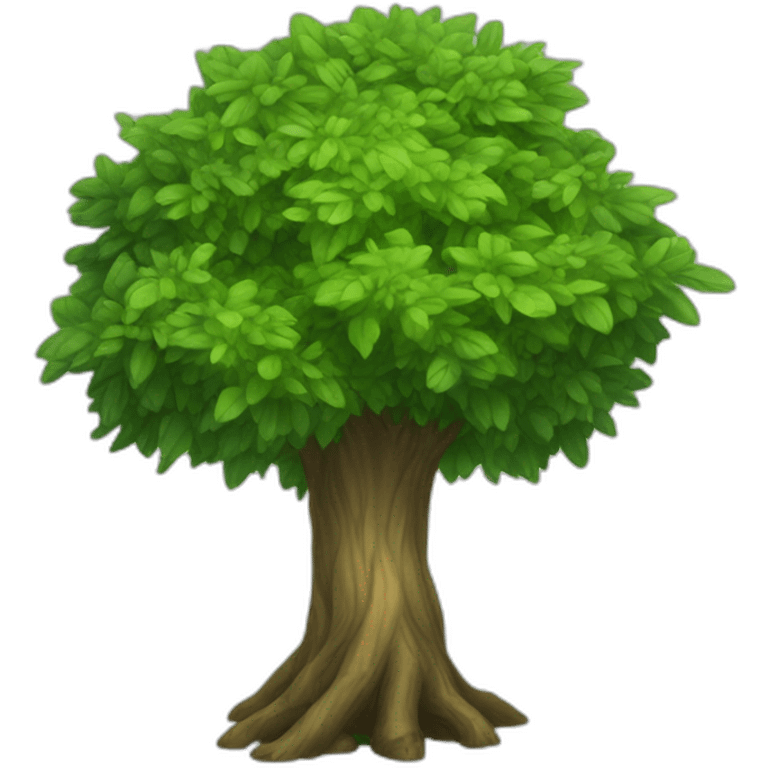 Arbre vivant emoji