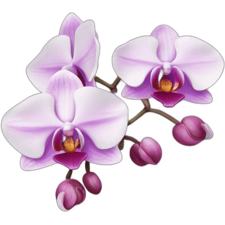 Orchids emoji