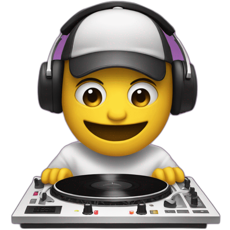 Grimace djing emoji