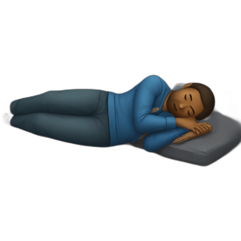 NYC subway sleeper emoji