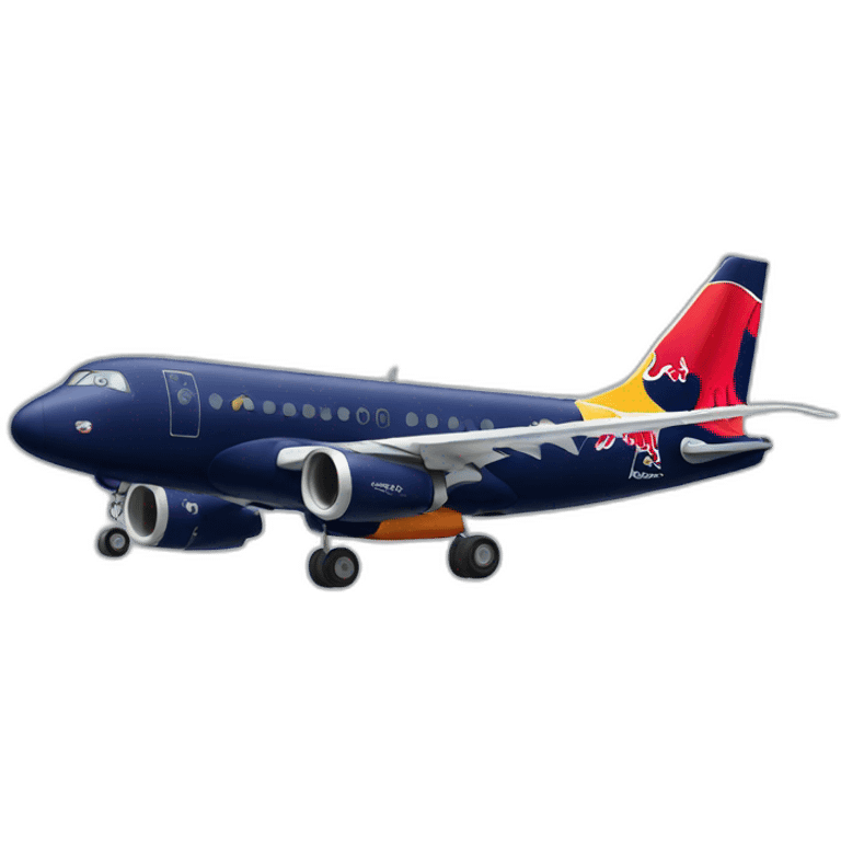 Red bull plane emoji