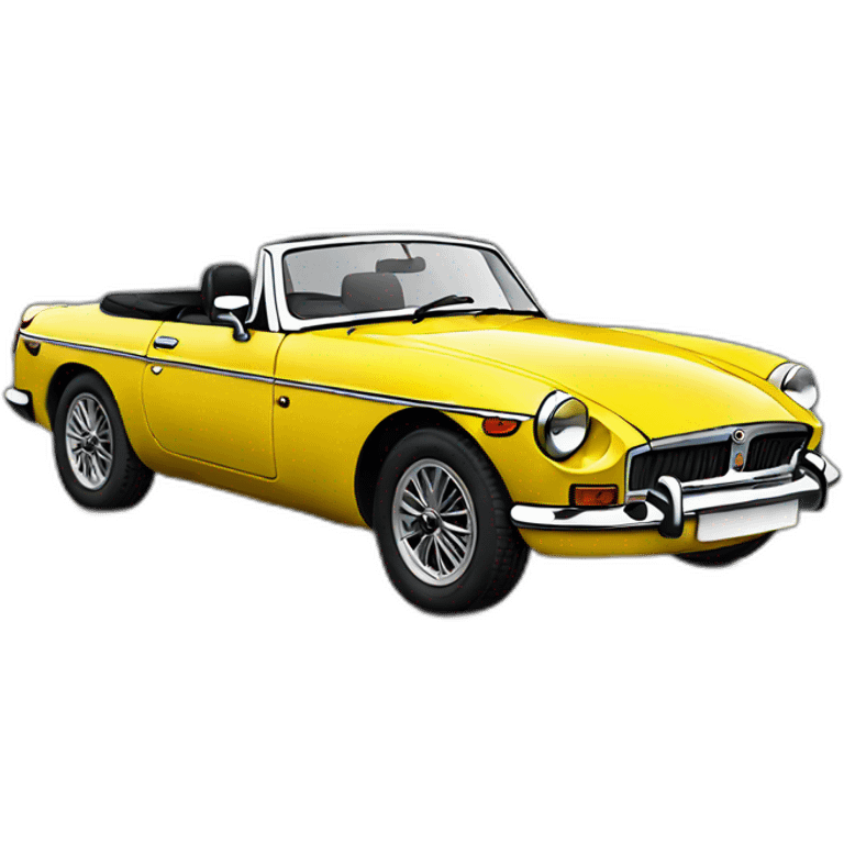 MGB roadster emoji